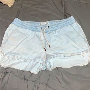 Denim jean shorts